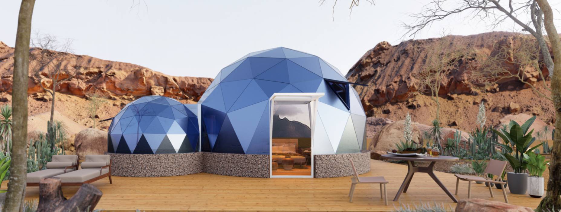 大理球形智能光伏玻璃星空房